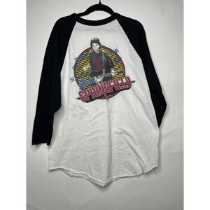 Vintage Rick Springfield Tee Shirt Size Medium‎ 80s Single Stitch Bands Music